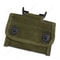 Vintage Military Compass Pouch Durable Canvas Tool Bag for Outdoor EDC Gear