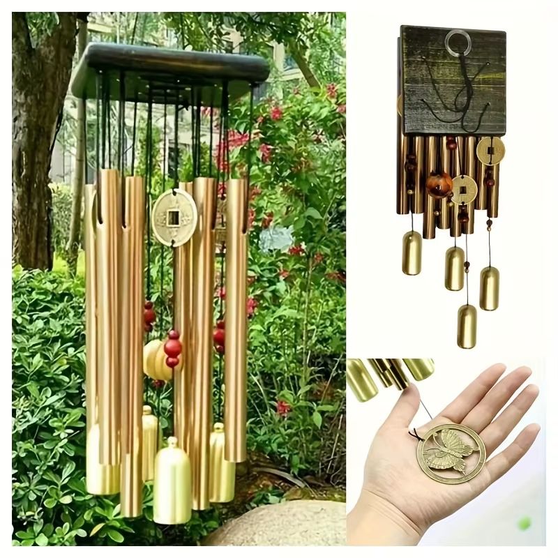 Heavy Duty Deep Tone Wind Chimes For Outdoor Gardens Porches Patios And Calm Spaces 0