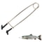 Stainless Steel Fish Mouth Opener Tool for Easy Hook Removal and Safe Catch Handling