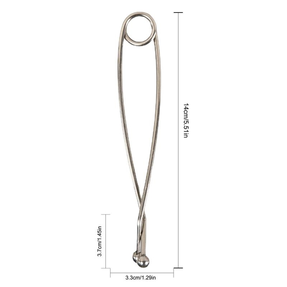 Stainless Steel Fish Mouth Opener Tool for Easy Hook Removal and Safe Catch Handling