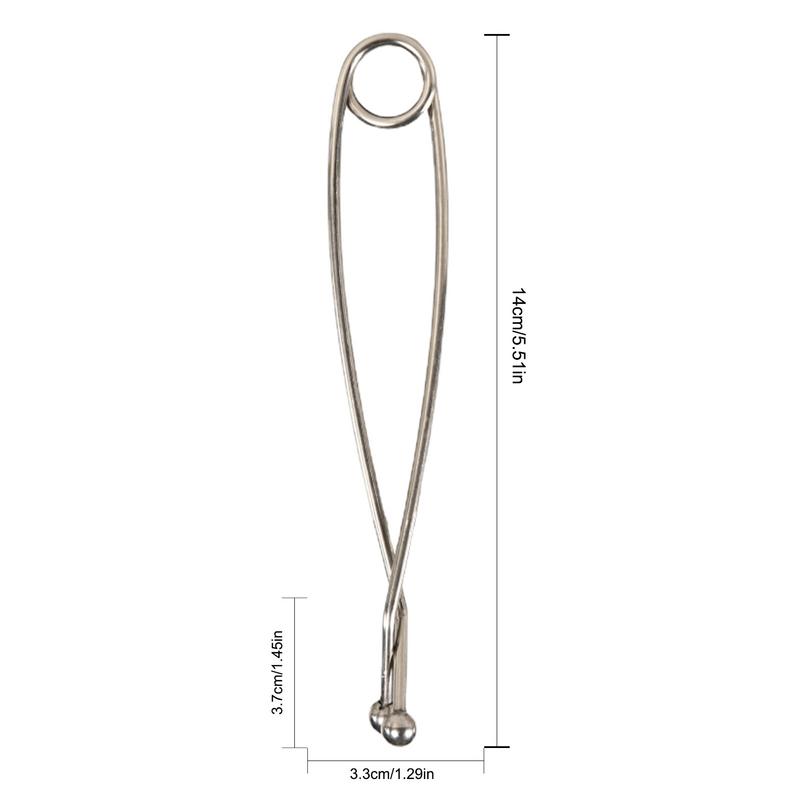 Stainless Steel Fish Mouth Opener Tool for Easy Hook Removal and Safe Catch Handling