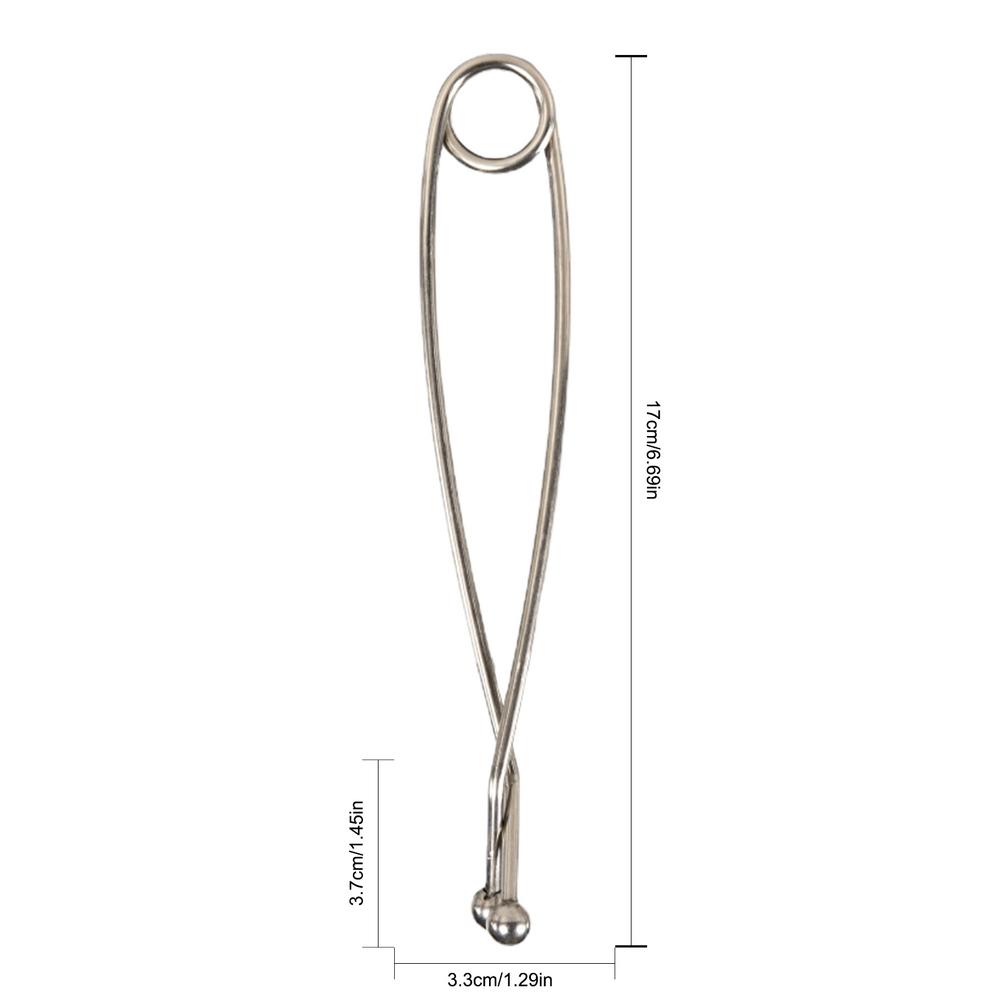 Stainless Steel Fish Mouth Opener Tool for Easy Hook Removal and Safe Catch Handling