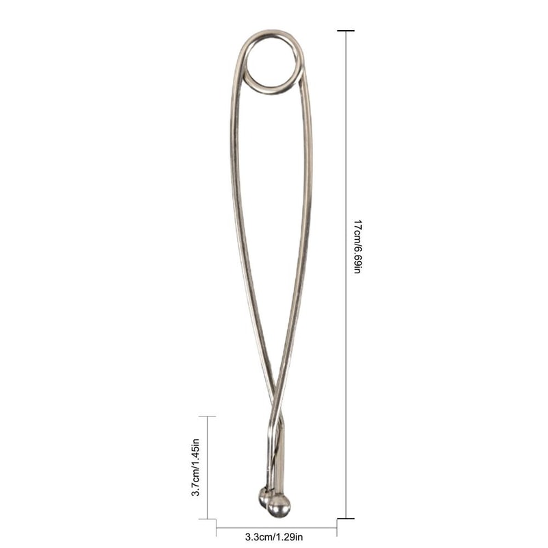 Stainless Steel Fish Mouth Opener Tool for Easy Hook Removal and Safe Catch Handling