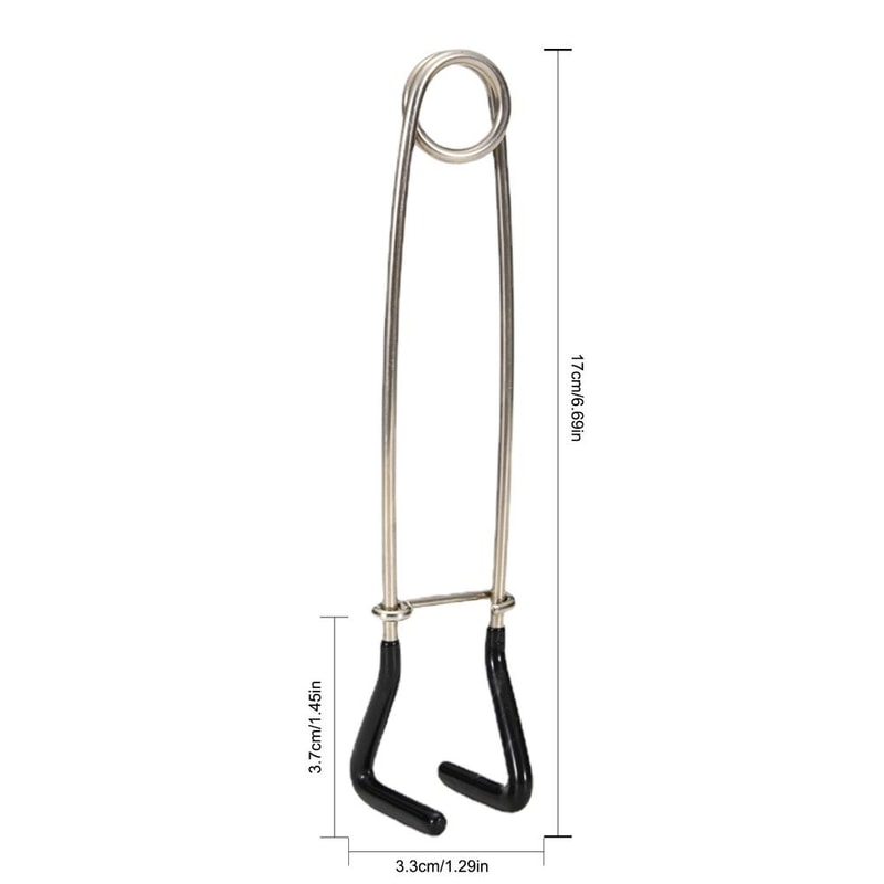 Stainless Steel Fish Mouth Opener Tool for Easy Hook Removal and Safe Catch Handling