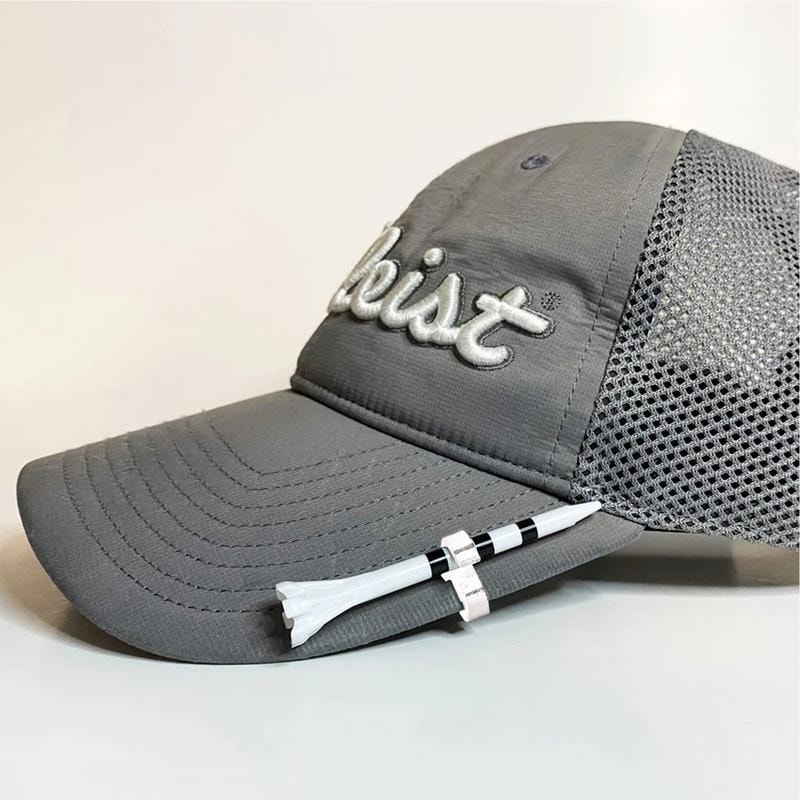 Magnetic Golf Tee Holder Clip with Ball Marker Multi Purpose Golf Hat Clip Accessory