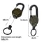 Heavy Duty Retractable Keychain With Steel Wire Reel And Carabiner Clip 4