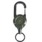 Heavy Duty Retractable Keychain With Steel Wire Reel And Carabiner Clip 8