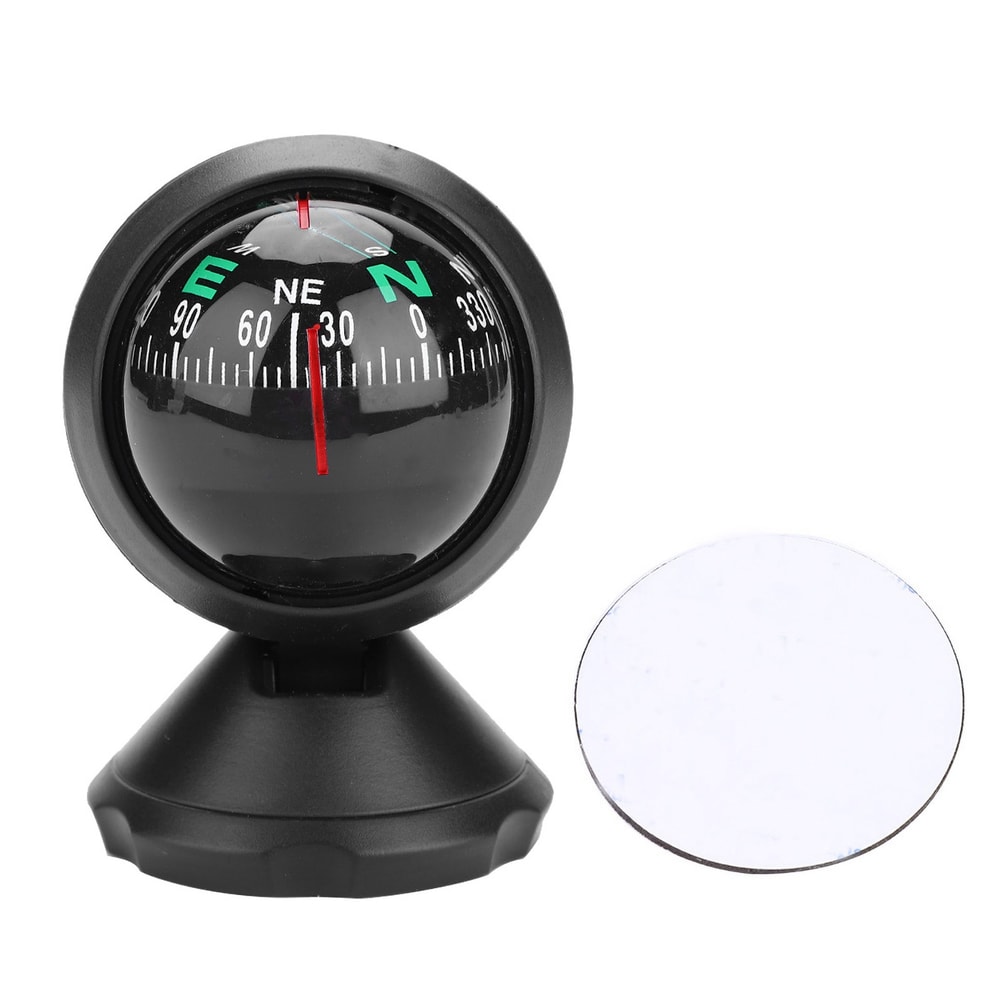 Waterproof Car Compass Ball with Suction Mount for Accurate Navigation