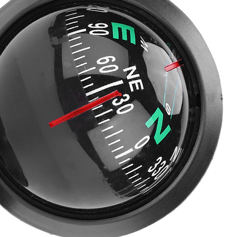 Waterproof Car Compass Ball with Suction Mount for Accurate Navigation