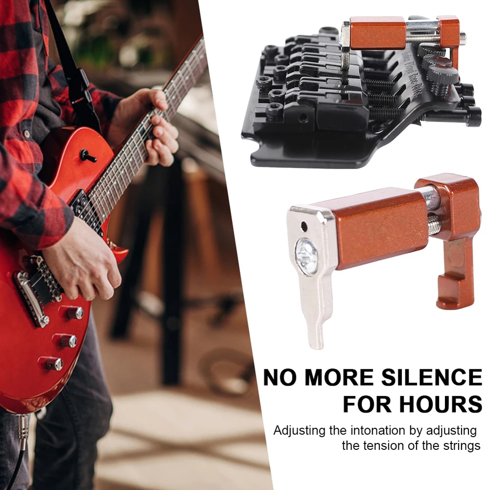 Precision Guitar Intonation Tool for Floyd Rose Bridge Setup