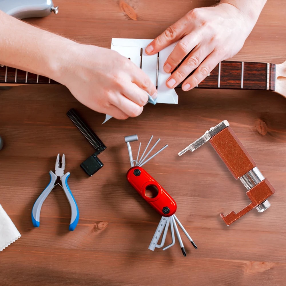 Precision Guitar Intonation Tool for Floyd Rose Bridge Setup