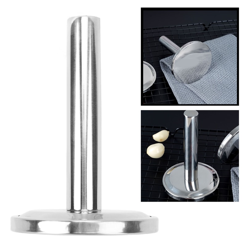 High Impact Stainless Steel Meat Tenderizer Hammer for Juicy, Even Cooking
