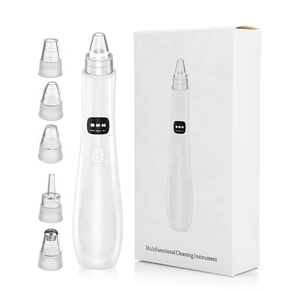 Deep Pore Blackhead Remover Vacuum Facial Cleanser with Suction Skin Care Tool