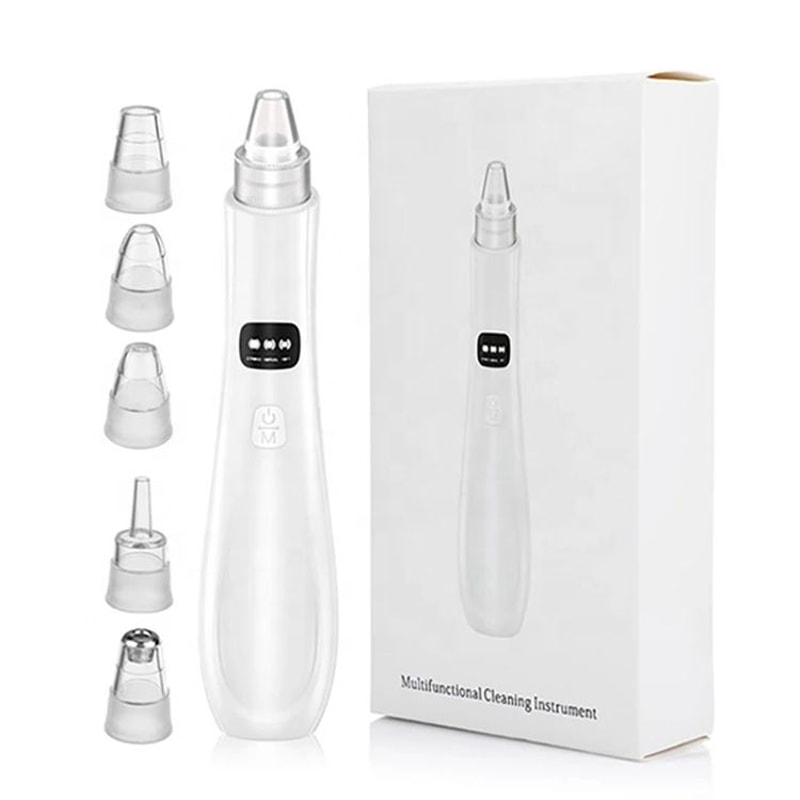 Deep Pore Blackhead Remover Vacuum Facial Cleanser with Suction Skin Care Tool