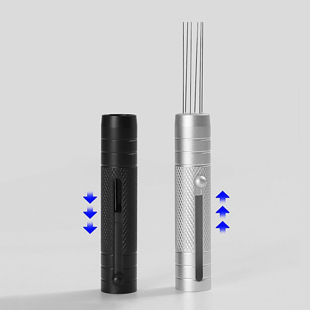 High Precision Espresso Stirring Needle Tool with Magnetic Holder