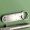 Titanium Keychain Ruler Compact EDC Measuring Tool For Outdoor And Everyday Use 4