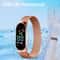 Digital LED Touch Watch for Women with Magnetic Strap for Everyday Style