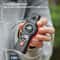 Outdoor Survival Whistle with Compass Thermometer and Carabiner Clip