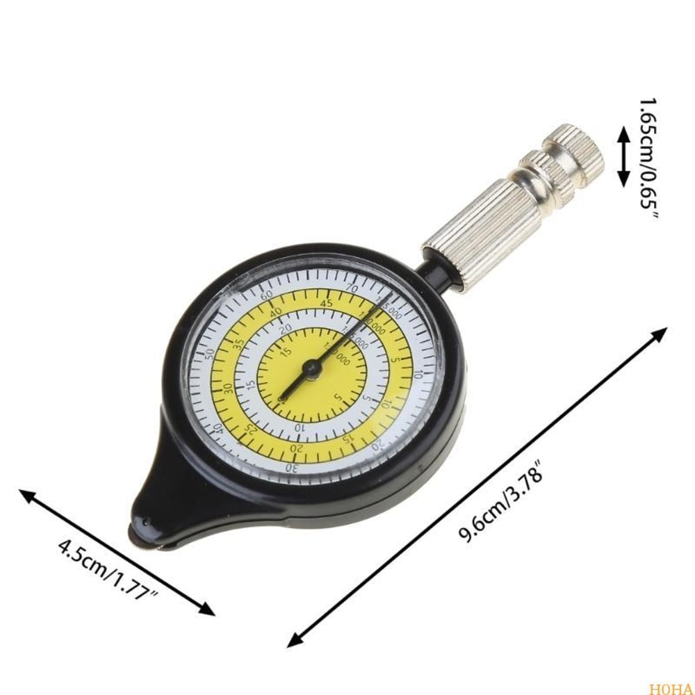 Portable Map Distance Measuring Wheel Curvimeter Odometer Tool for Hiking Navigation