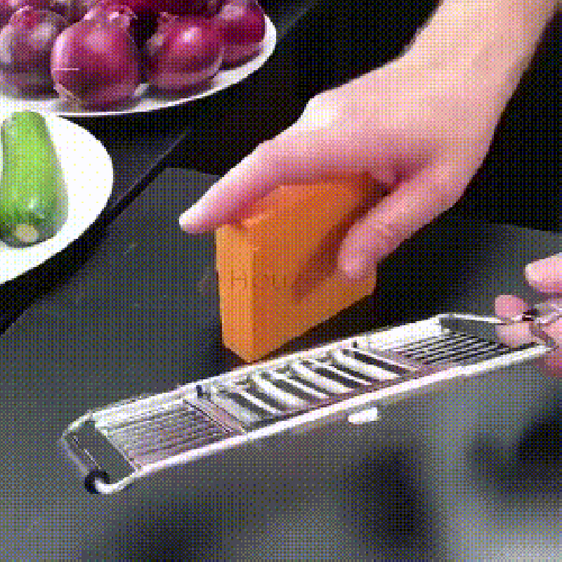 Multi Blade Vegetable Slicer Stainless Steel Manual Kitchen Slicer Cutter Set