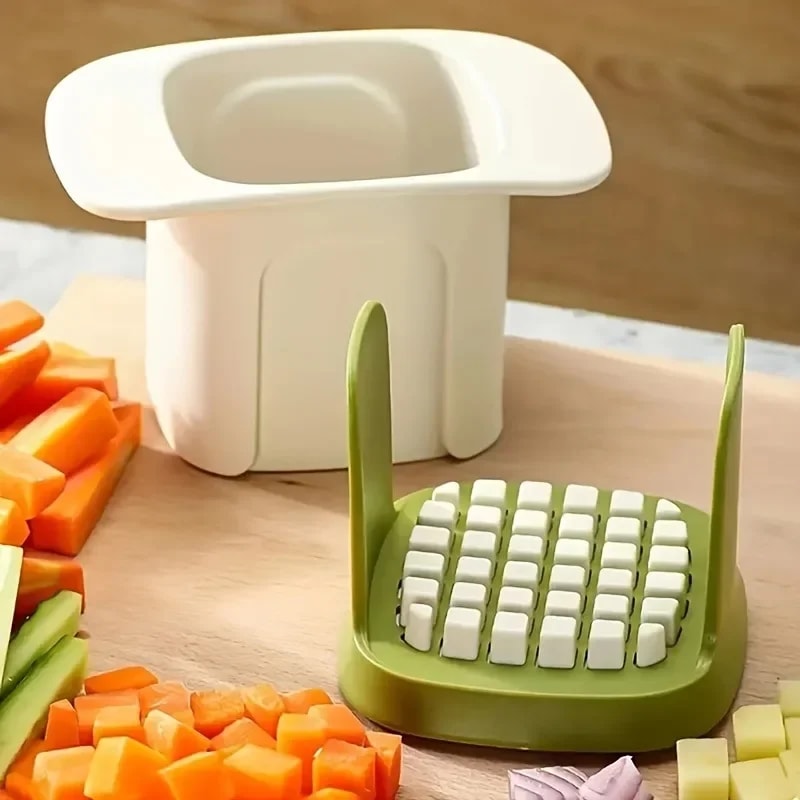 Multifunctional Vegetable Chopper Manual Onion Dicer French Fries Cutter