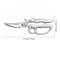 High-Precision Kitchen Shears for Bones and Seafood with Ergonomic Grip