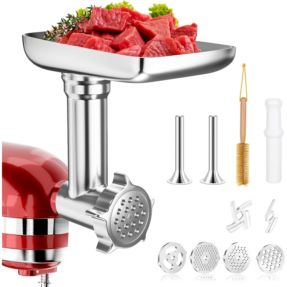 High Performance Meat Grinder Attachment for KitchenAid and Cuisinart Stand Mixers