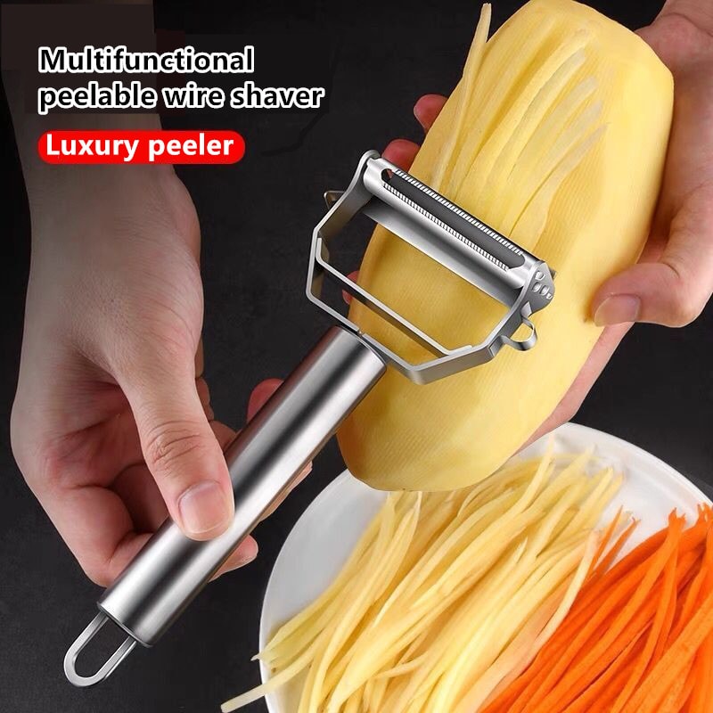 High Precision Stainless Steel Vegetable Peeler For Smooth Fruit And Kitchen Prep 1