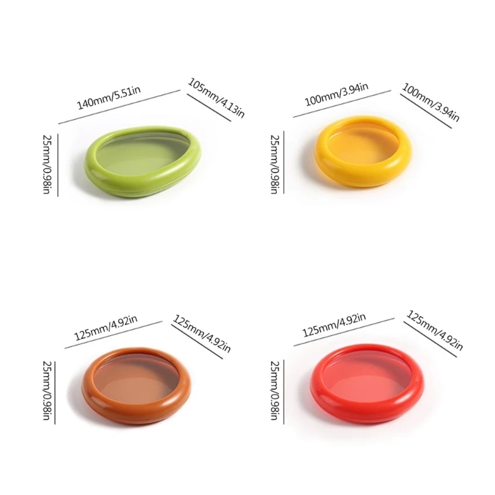 FreshSeal Produce Saver Containers For Avocado Tomato Lemon Onion Storage 5