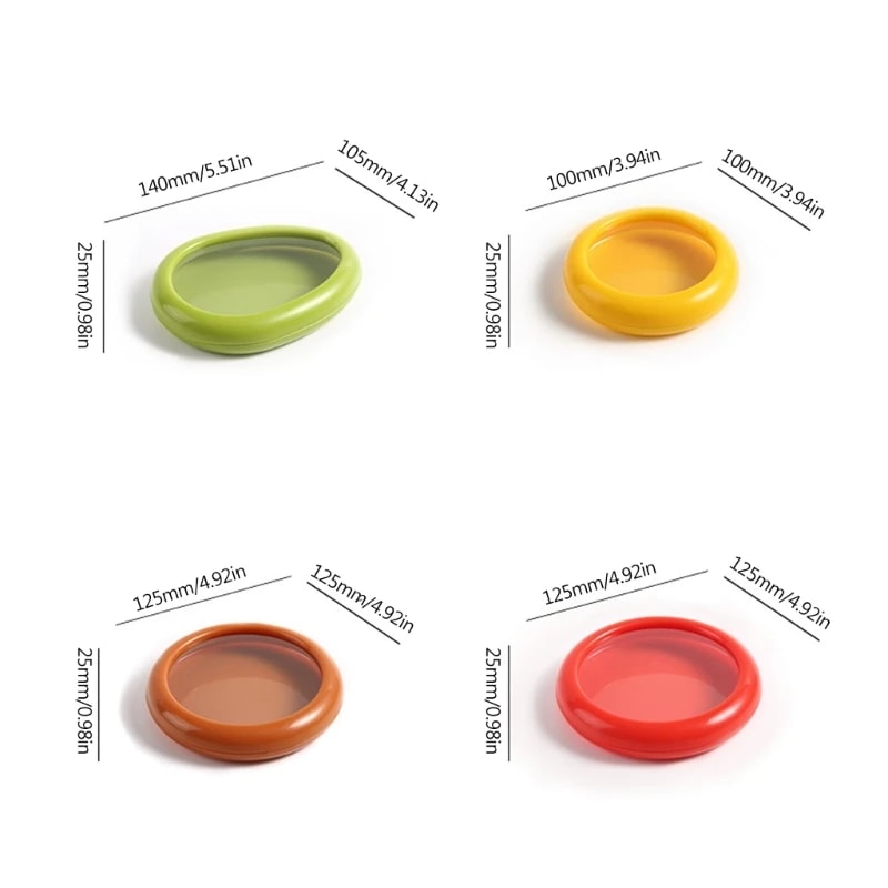 FreshSeal Produce Saver Containers For Avocado Tomato Lemon Onion Storage 5