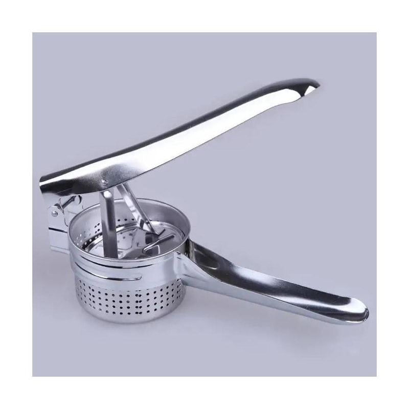 Stainless Steel Potato Ricer and Fruit Juicer Press