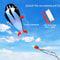 High Flying Beach Kite Toy for Kids and Adults Easy Fly Durable Outdoor Kite with Storage Bag