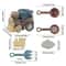 Kids Beach Sand Toy Set Train Truck Sandbox Kit With Bucket Tools For Toddlers 1