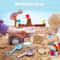 Kids Beach Sand Toy Set Train Truck Sandbox Kit With Bucket Tools For Toddlers 3