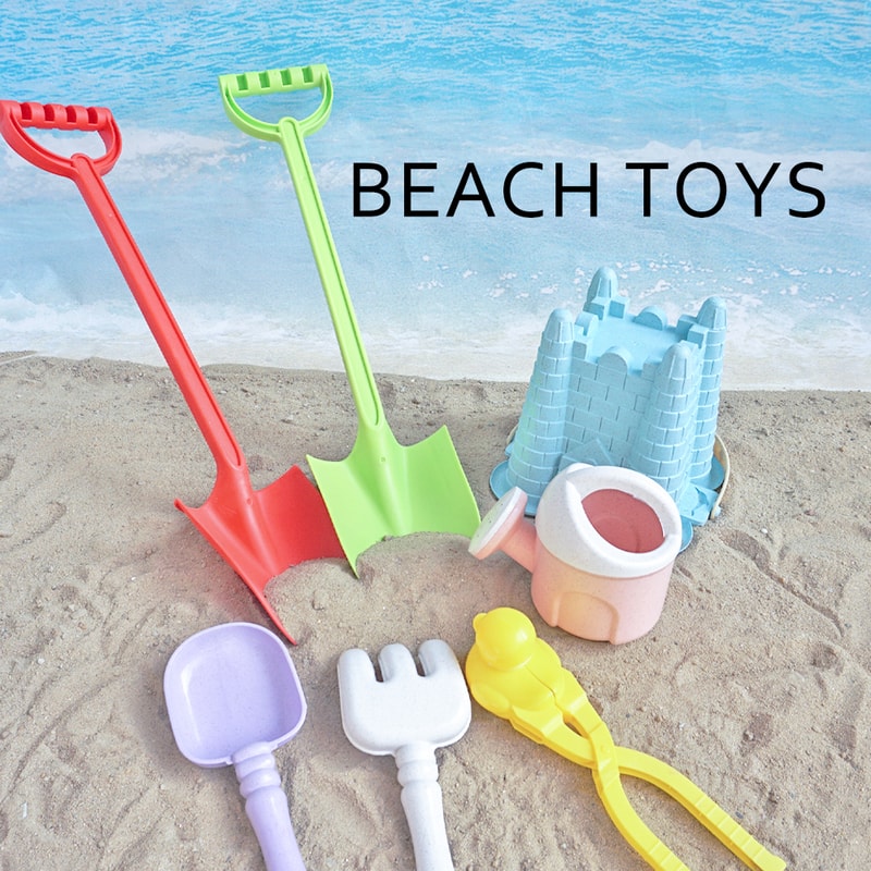 Kids Beach Shovel Toy Set Durable Sand and Snow Play Kit for Outdoor Water Fun