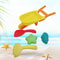 Kids Beach Sand Play Set with Molds and Shovel Outdoor Toy Kit for Summer and Snow Fun