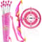 Kids Archery Set Bow and Arrow Toy with Target Safe Outdoor Indoor Shooting Game