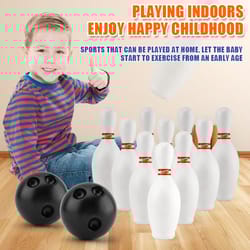 kids bowling set indoor outdoor game toy for active play and skill development