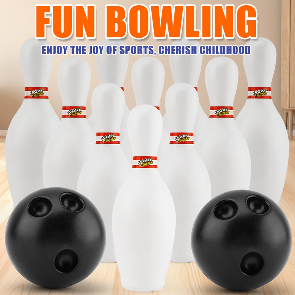 Kids Bowling Set Indoor Outdoor Game Toy for Active Play and Skill Development
