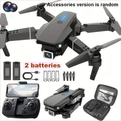 foldable rc drone with camera hd wide angle wifi fpv quadcopter for beginners and kids