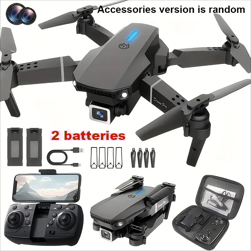 Foldable RC Drone with Camera HD Wide Angle WiFi FPV Quadcopter for Beginners and Kids