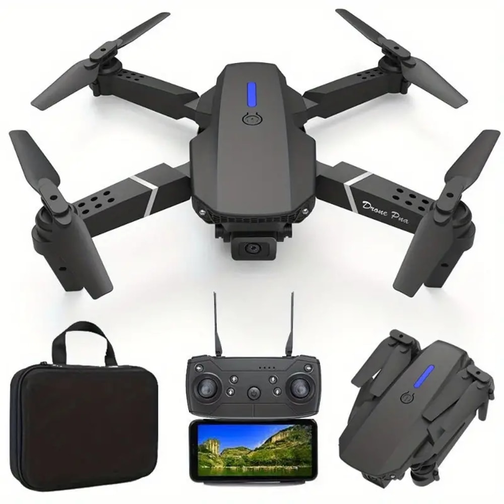 Foldable RC Drone with Camera HD Wide Angle WiFi FPV Quadcopter for Beginners and Kids