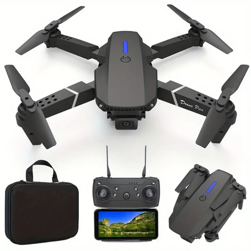 Foldable RC Drone with Camera HD Wide Angle WiFi FPV Quadcopter for Beginners and Kids