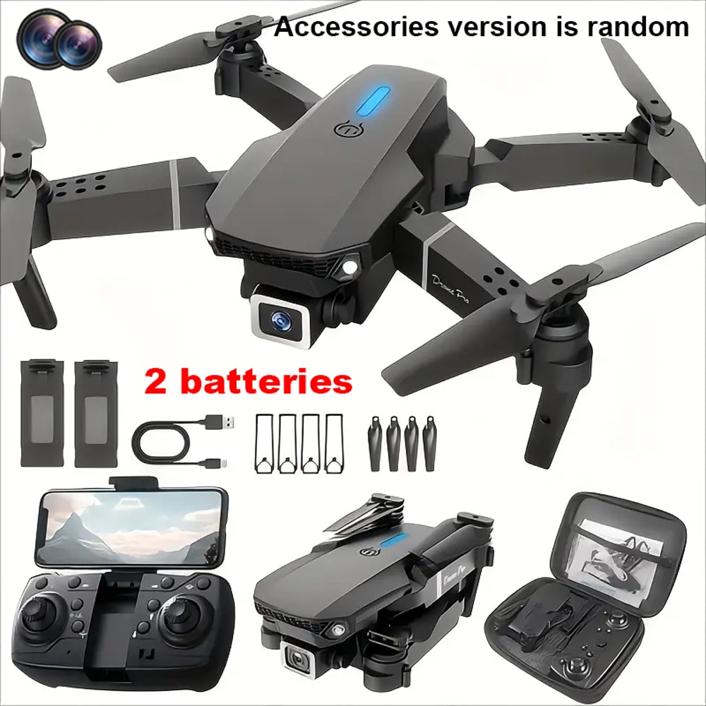 Foldable RC Drone with Camera HD Wide Angle WiFi FPV Quadcopter for Beginners and Kids