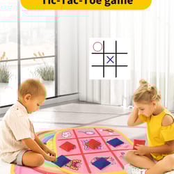 kids bean bag toss game set outdoor lawn game for family fun and party activities