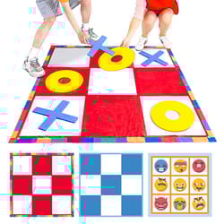 giant floor chess set for outdoor indoor play fun party game for kids and adults