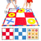 Giant Floor Chess Set for Outdoor Indoor Play Fun Party Game for Kids and Adults