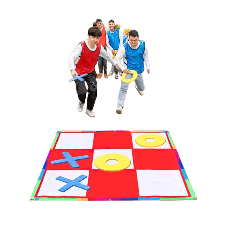 Giant Floor Chess Set for Outdoor Indoor Play Fun Party Game for Kids and Adults