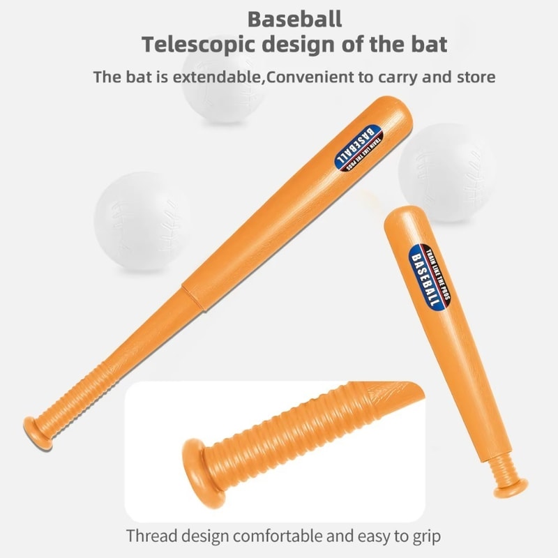 Dinosaur Kids Pitching Machine Baseball Toy Set with Automatic Launcher for Batting Practice