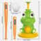 Dinosaur Kids Pitching Machine Baseball Toy Set with Automatic Launcher for Batting Practice
